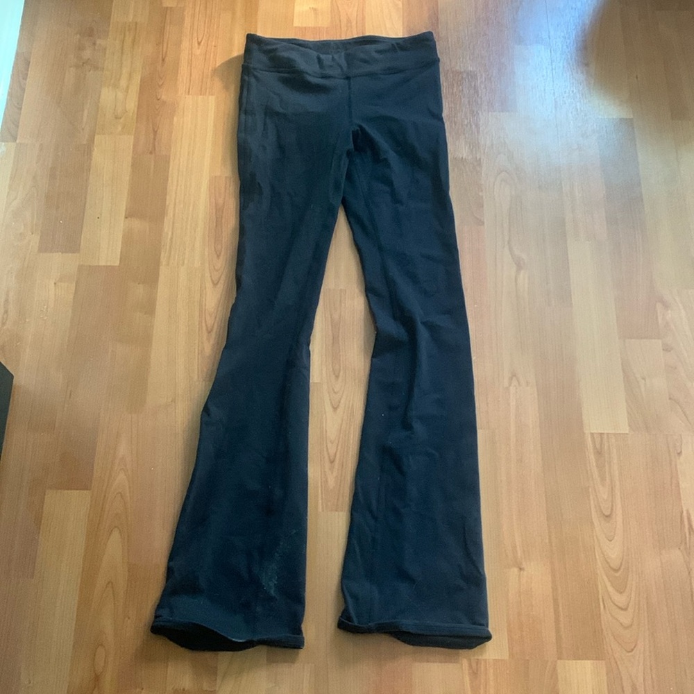 Alo Yoga, Black Bootcut Yoga Pants, Size XS
